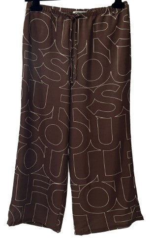 CALÇA FOURSOUL MONOGRAMA - Carla Valente