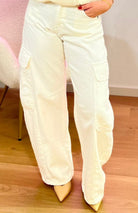 CALÇA DIXIE PALAZZO CARGO - Carla Valente