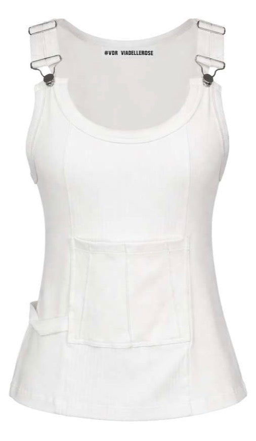 TANK TOP VDR ALÇA COM APLICAÇÃO - Carla Valente