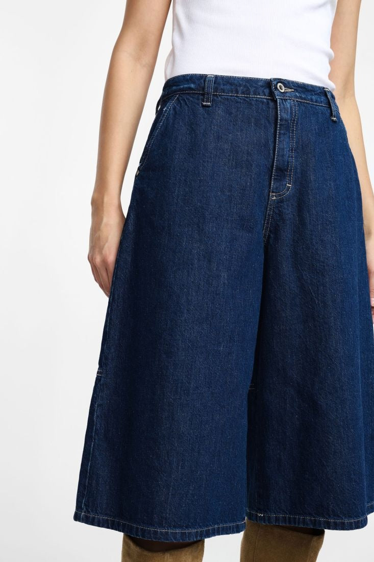 BERMUDA PLEASE WIDE LEG NA ALTURA NO JOELHO - Carla Valente