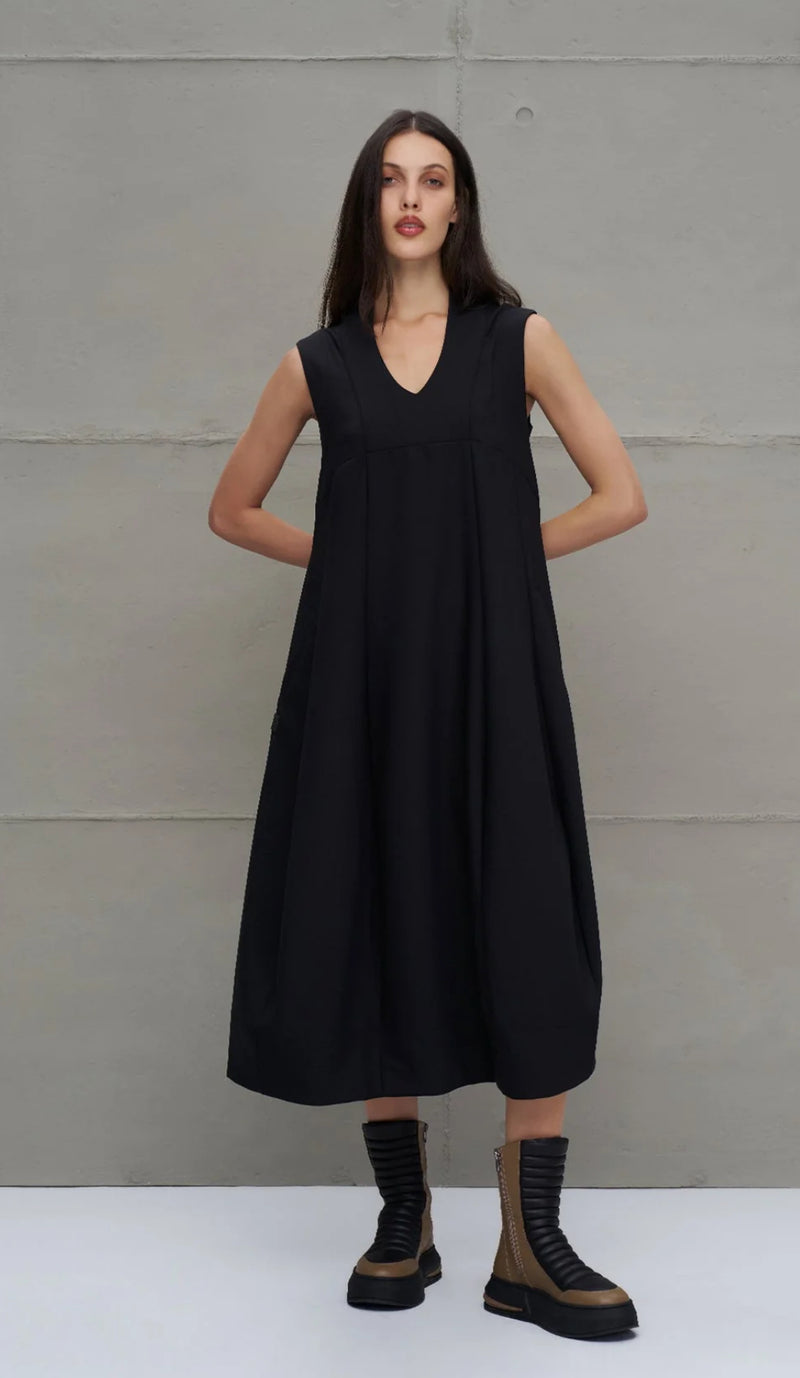 VESTIDO VDR ABALONADO C/BOLSOS - Carla Valente