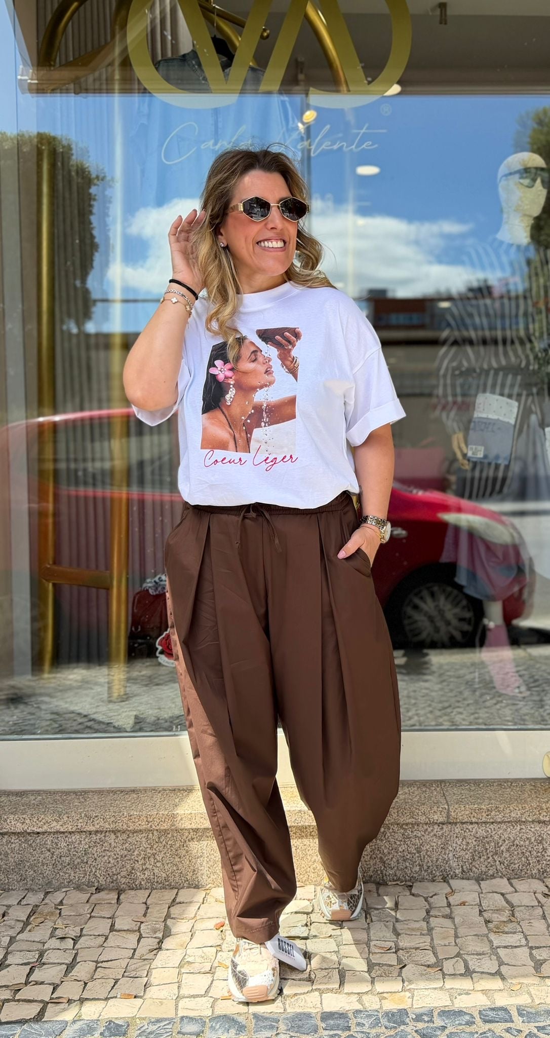T-SHIRT IMPERIAL COUER LEGER - Carla Valente