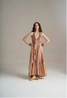 VESTIDO PHO FIRENZE LONGO DECOTE PREFUNDO COM ALSA - Carla Valente