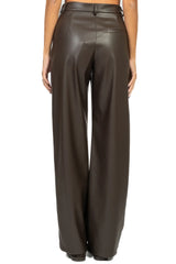 CALÇA IMPERIAL ECO PELE CORTE RETO - Carla Valente