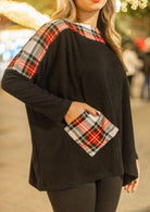 CAMISOL MALHA CHRISTMAS OMBROS TARTAM - Carla Valente