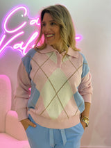 POLO DIXIE MALHA LOSANGOS - Carla Valente