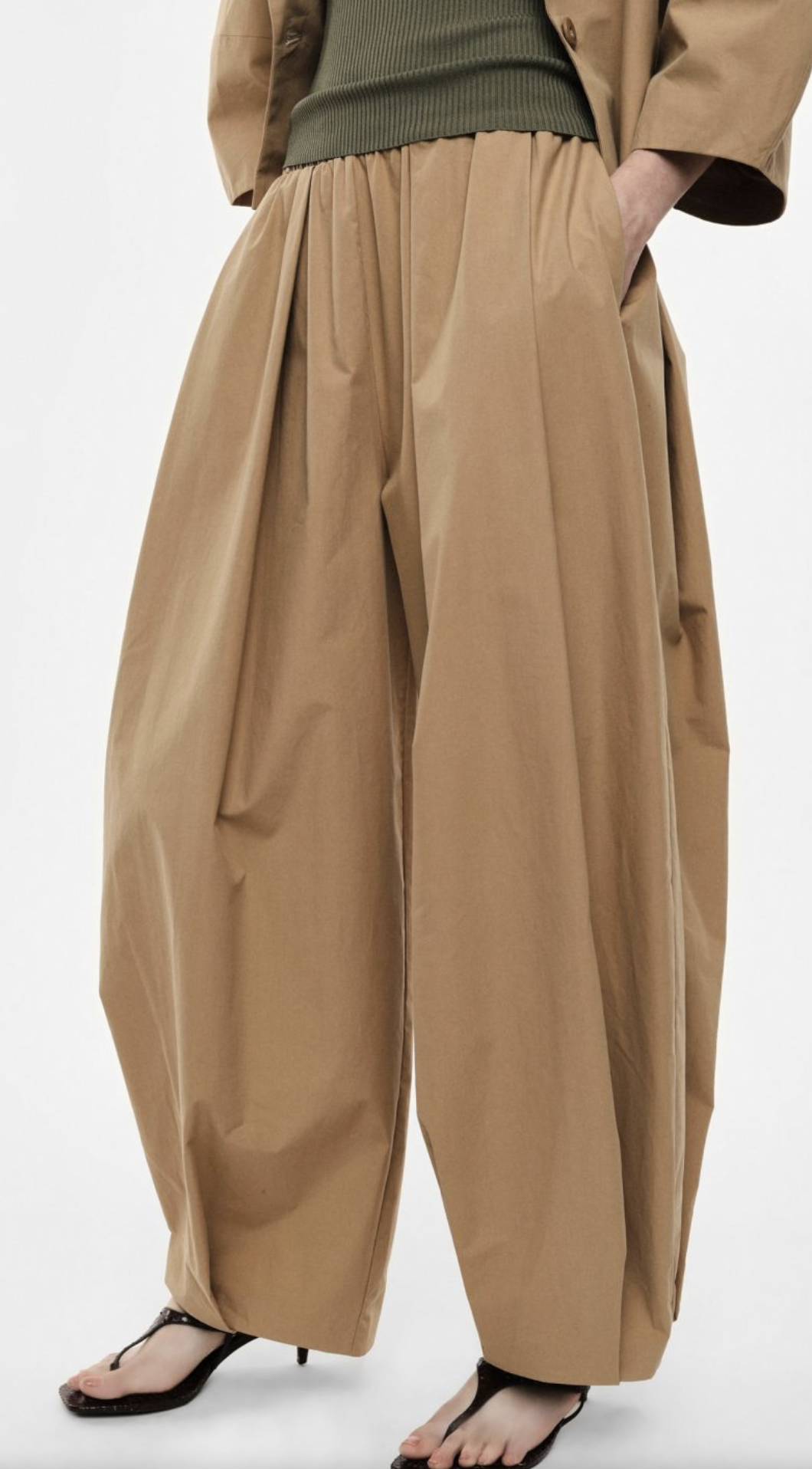 CALÇA IMPERIAL PALAZZO CINTA SUBIDA - Carla Valente