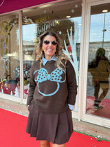 CAMISOLA DIXIE MALHA MINNIE LAÇO