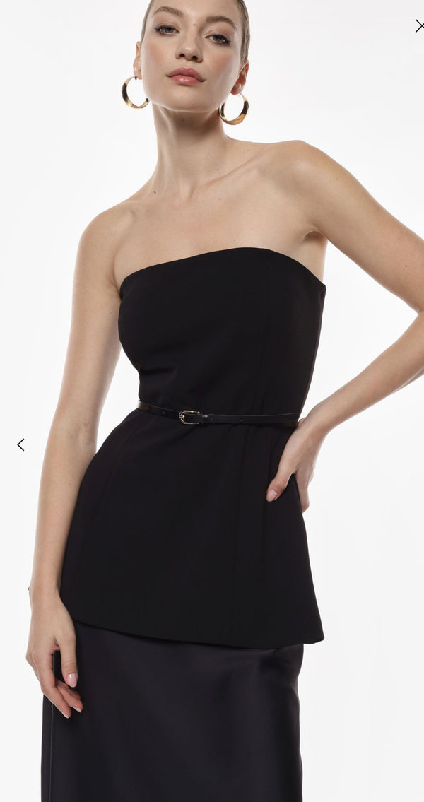 VESTIDO IMPERIAL BAINHA ACETINADA - Carla Valente