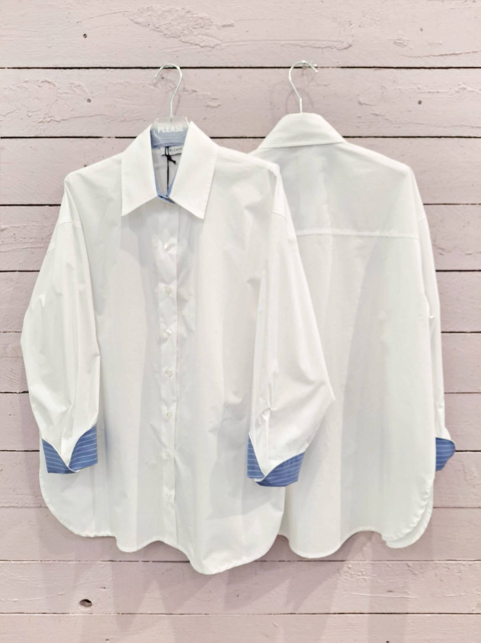 CAMISA PLEASE PUNHOS RISCAS - Carla Valente