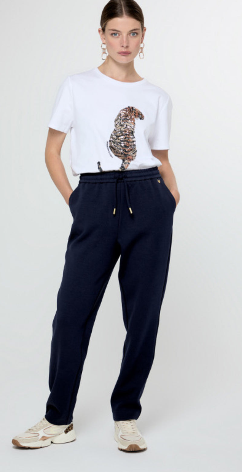 CALÇA LOLA CASADMNT JOGGER DETALHE NA CINTURA - Carla Valente