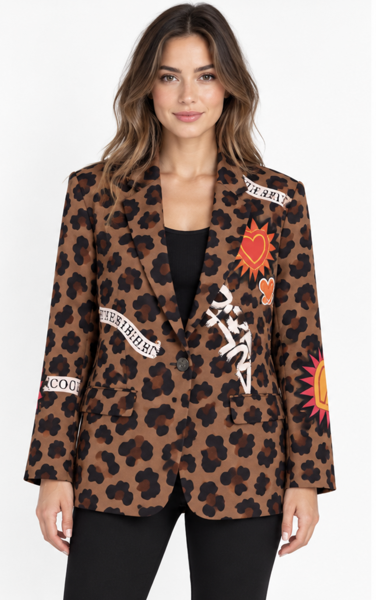 BLAZER PLEASE ANIMAL PRINT C/ TIGRE - Carla Valente