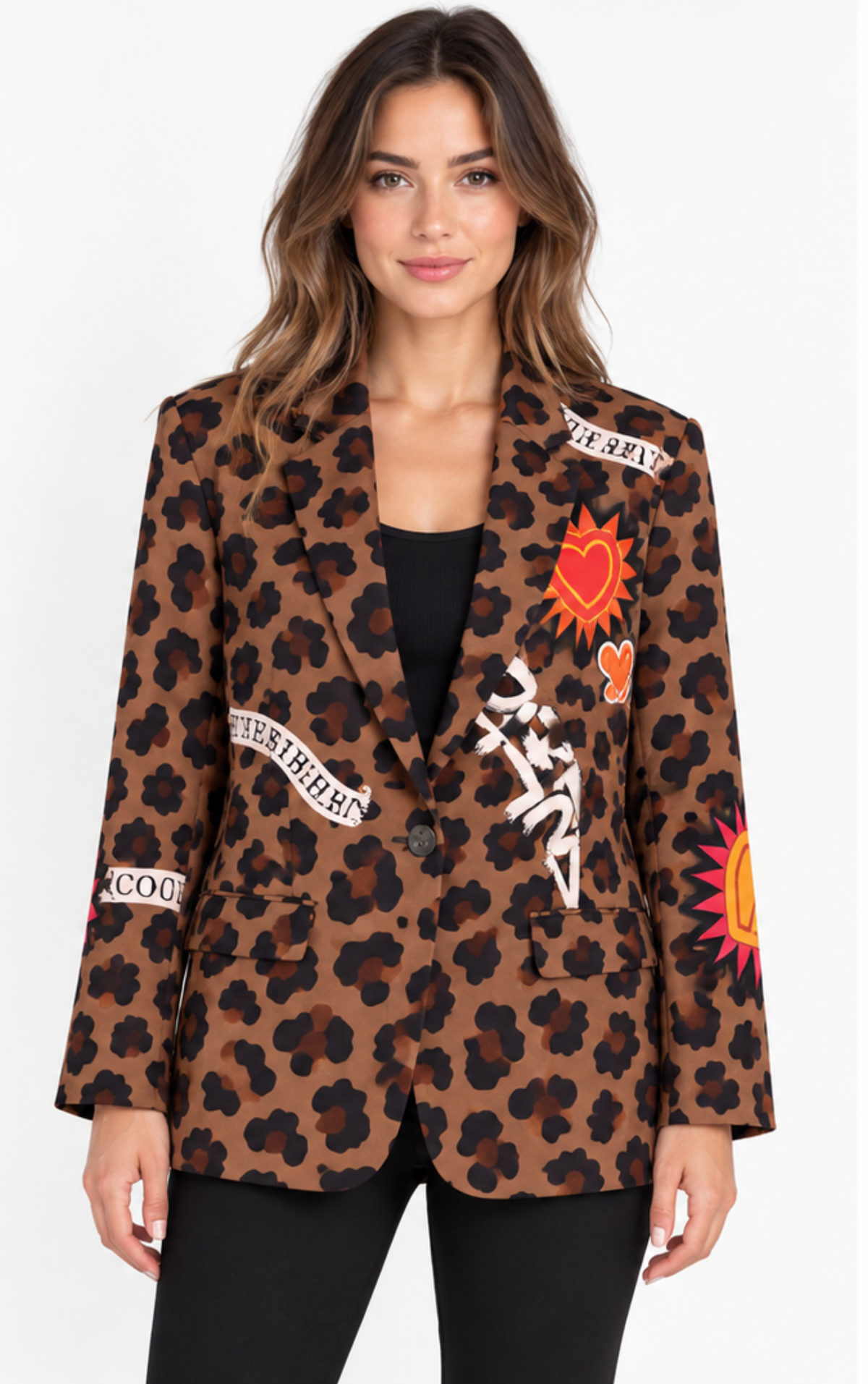 BLAZER PLEASE ANIMAL PRINT C/ TIGRE - Carla Valente