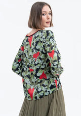 BLUSA FRACOMINA ESTAMPADA