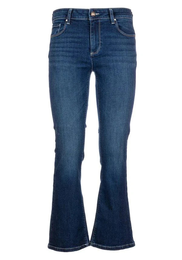JEANS FRACOMINA CROPPED FLARE PUSH UP - Carla Valente