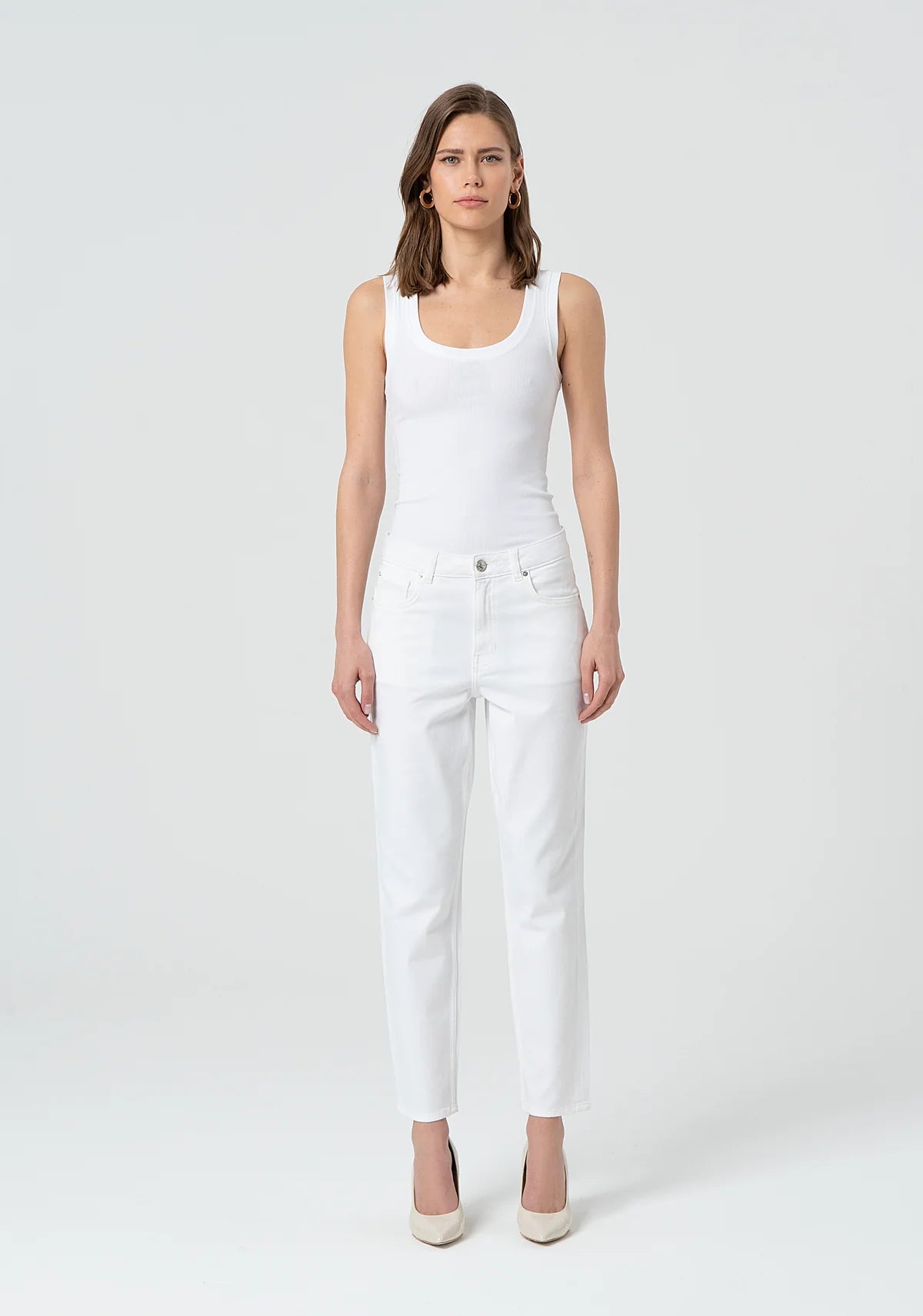 CALÇA FRACOMINA CARROT MOM FIT BULL - Carla Valente