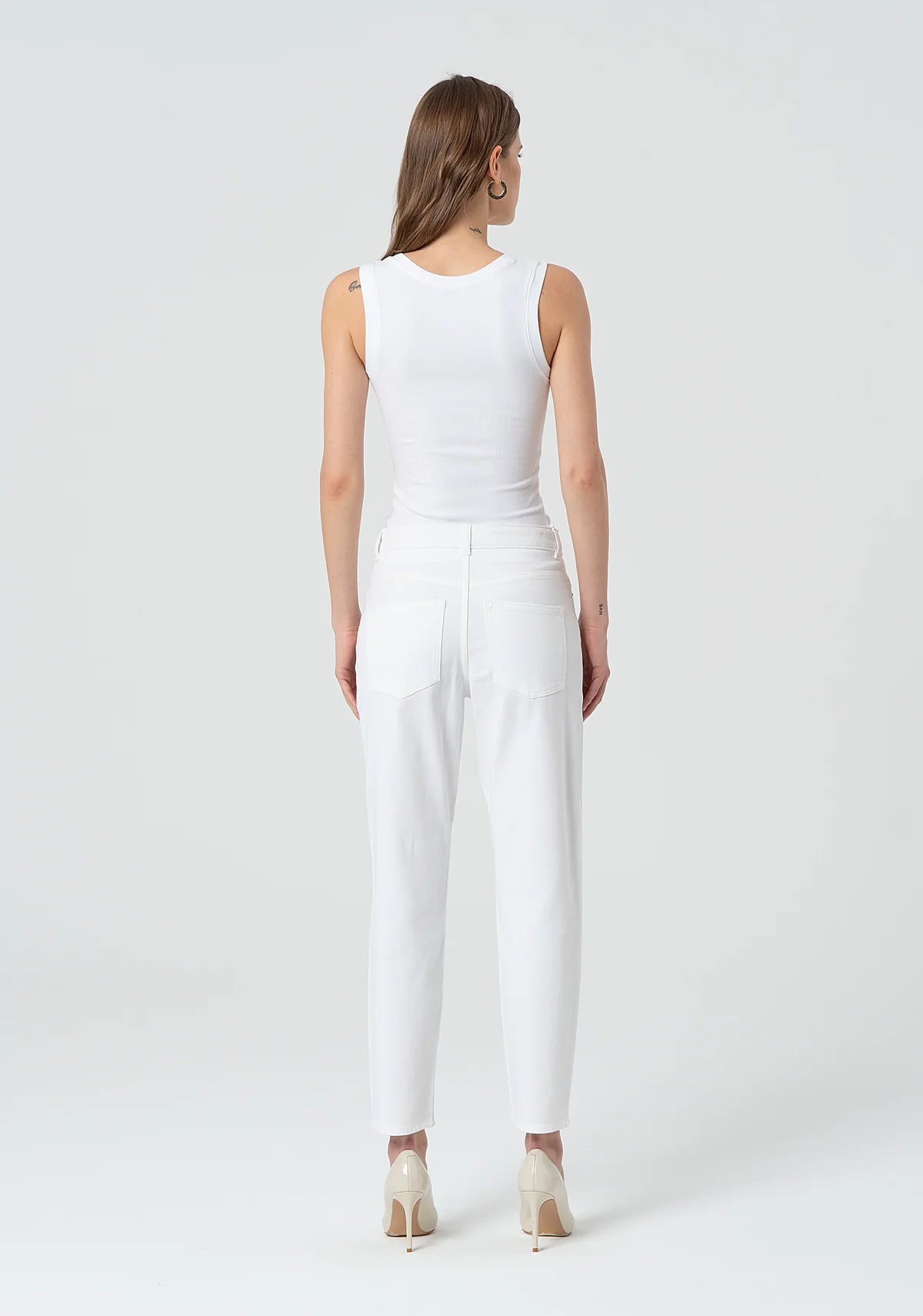 CALÇA FRACOMINA CARROT MOM FIT BULL - Carla Valente