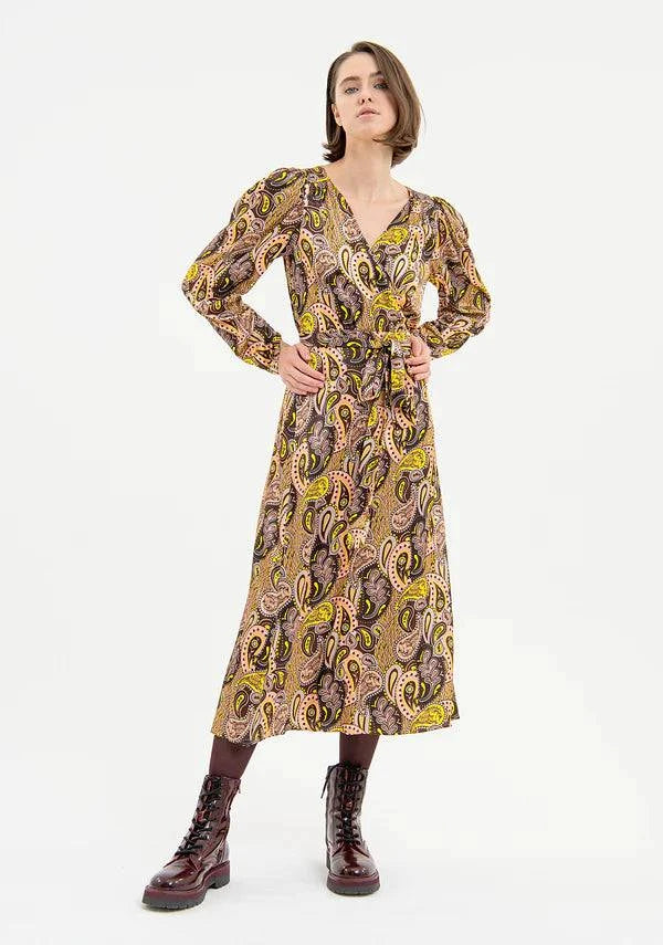 VESTIDO FRACOMINA REGULAR FIT C/ESTAMPAY - Carla Valente