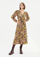 VESTIDO FRACOMINA REGULAR FIT C/ESTAMPAY - Carla Valente