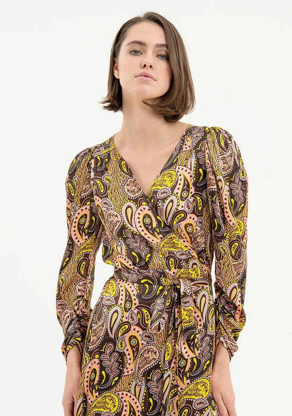 VESTIDO FRACOMINA REGULAR FIT C/ESTAMPAY - Carla Valente