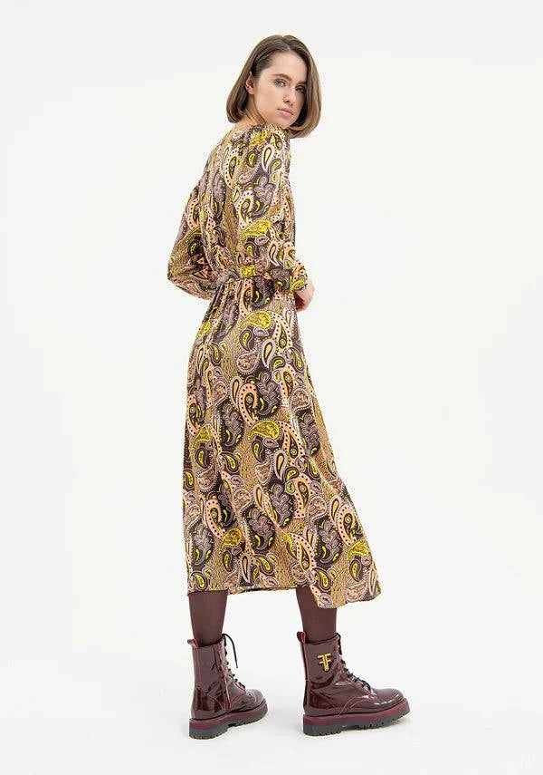 VESTIDO FRACOMINA REGULAR FIT C/ESTAMPAY - Carla Valente