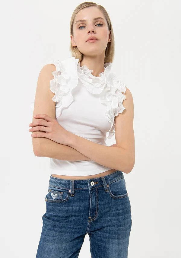 JEANS FRACOMINA BOYFRIEND FIT BAINHA BOS - Carla Valente