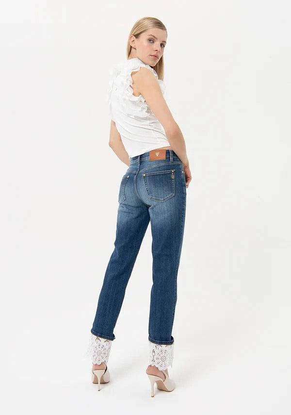 JEANS FRACOMINA BOYFRIEND FIT BAINHA BOS - Carla Valente