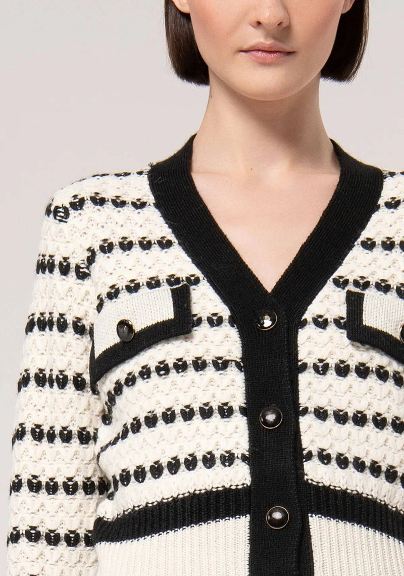 CARDIGAN FRACOMINA CHANEL JACQUARD