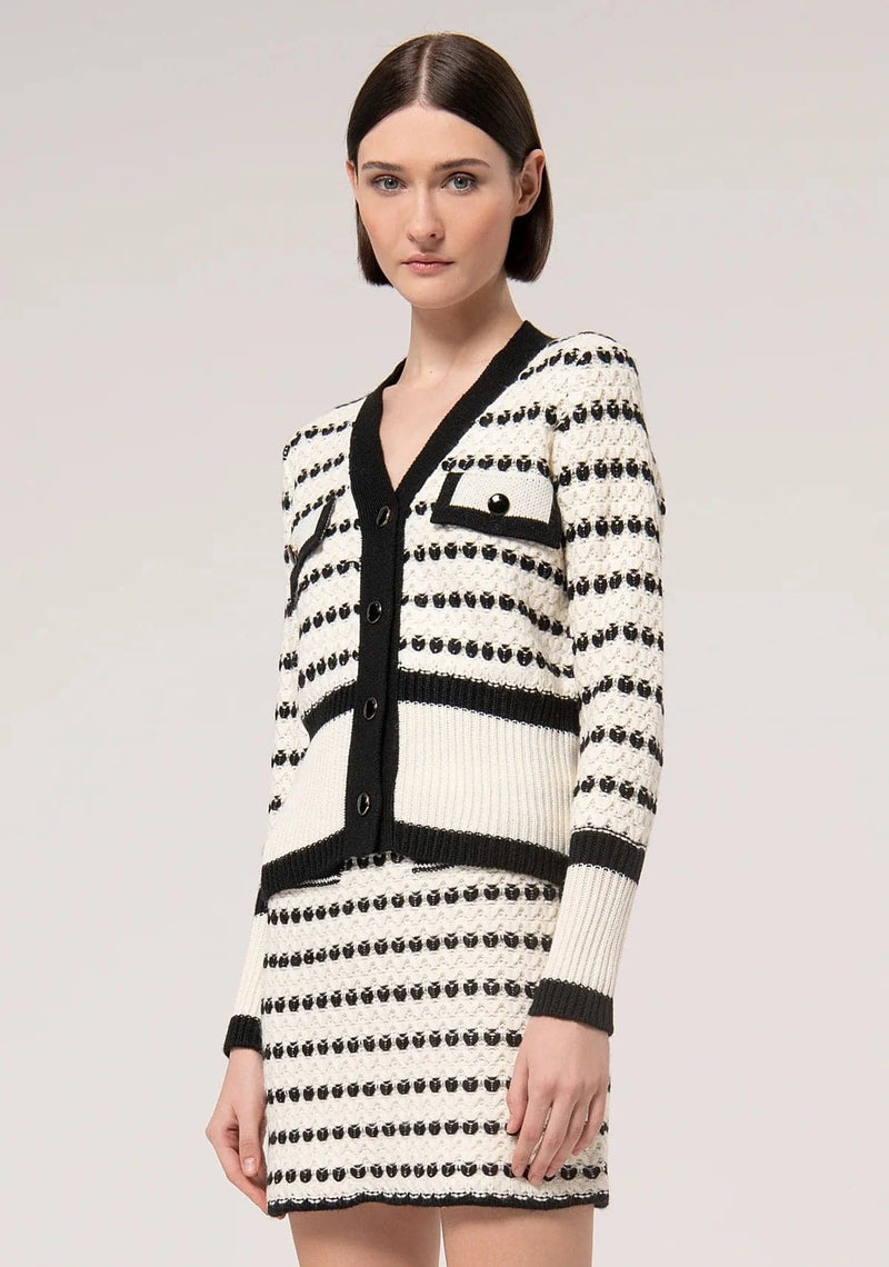 CARDIGAN FRACOMINA CHANEL JACQUARD