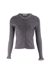 CARDIGAN FRACOMINA MALHA C/STRASS