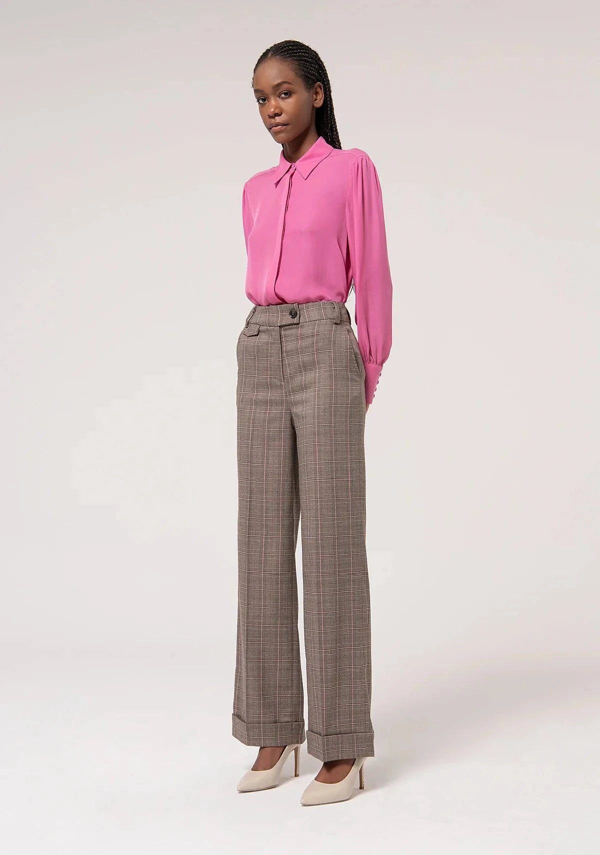 CALÇA FRACOMINA FLARE TAILOR - Carla Valente