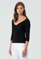 TOP FRACOMINA JUSTO DEC V COM LUREX - Carla Valente