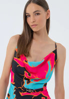VESTIDO FRACOMINA MINI MULTICOLOR - Carla Valente