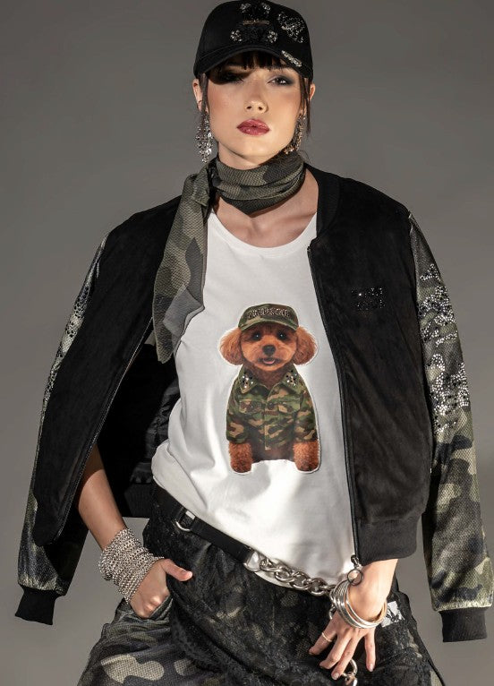 JERSEY FOURSOUL PUPPY CAMUFLADO - Carla Valente