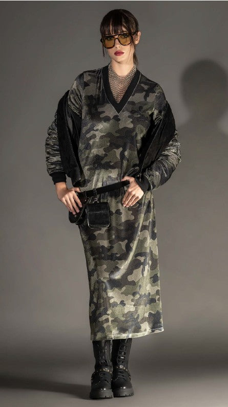 VESTIDO FOURSOUL MILITAR - Carla Valente