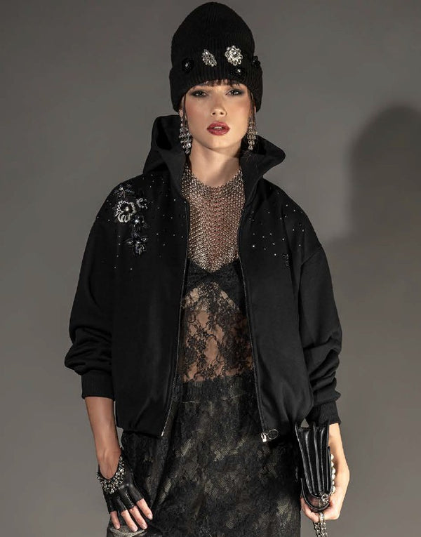 BOMBER FOURSOUL FELPA - Carla Valente