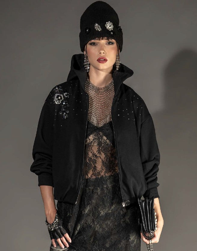 BOMBER FOURSOUL FELPA - Carla Valente