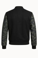 BOMBER FOURSOUL COM MANGA CAMUFLADA COM STRASS