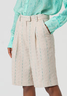 BERMUDA FRACOMINA REGULAR FIT CINTURA - Carla Valente