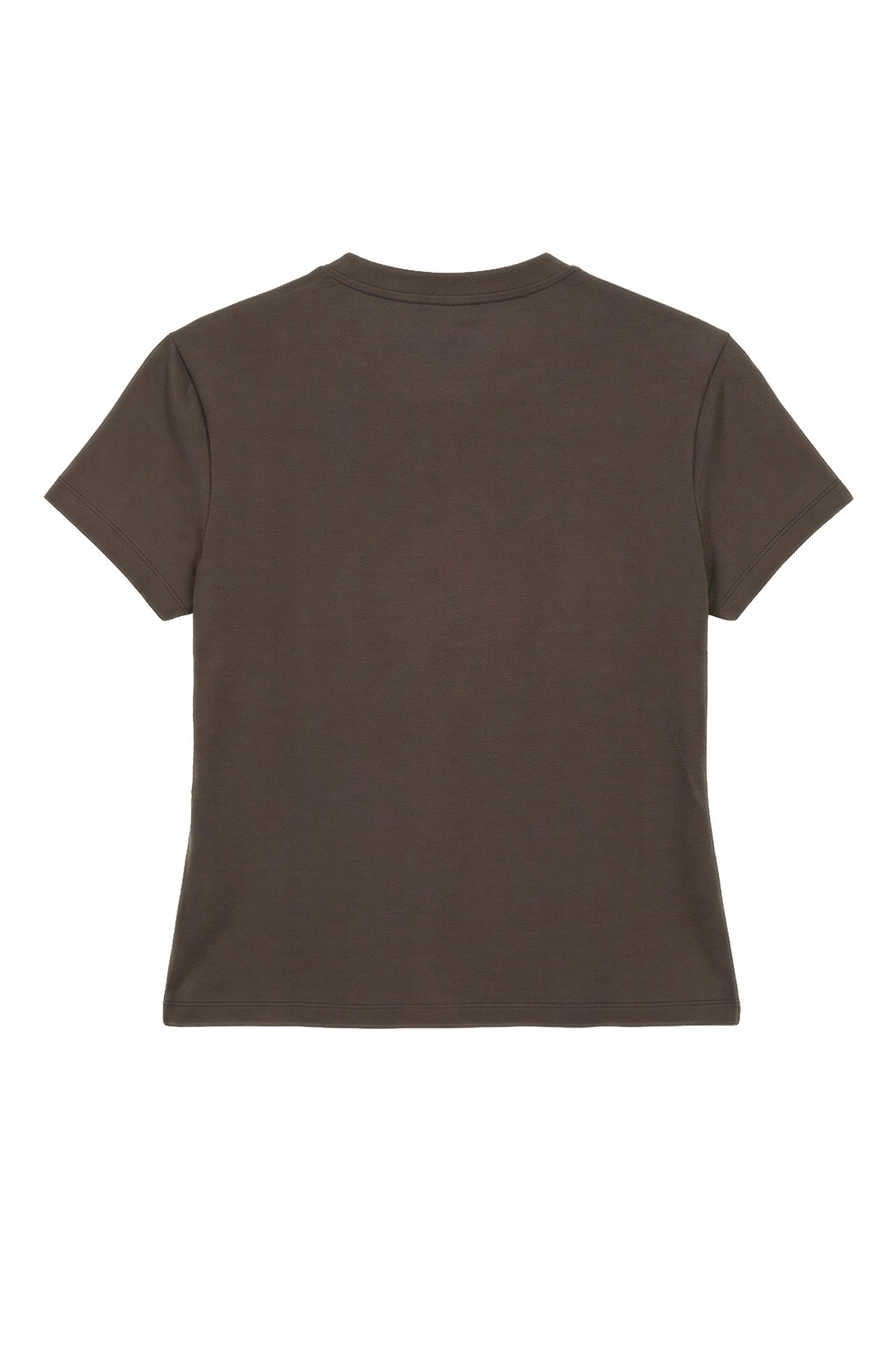 T-SHIRT FOURSOUL INTERLOCK LOGO — Castanho