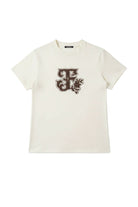 T-SHIRT FOURSOUL INTERLOCK LOGO — Cru