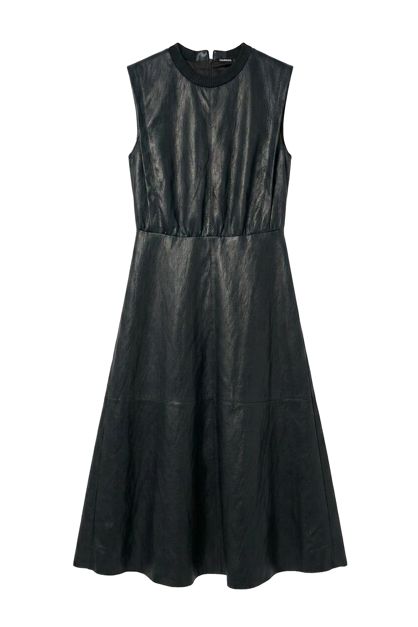 VESTIDO FOURSOUL MIDI ECOPELE — FS26210230