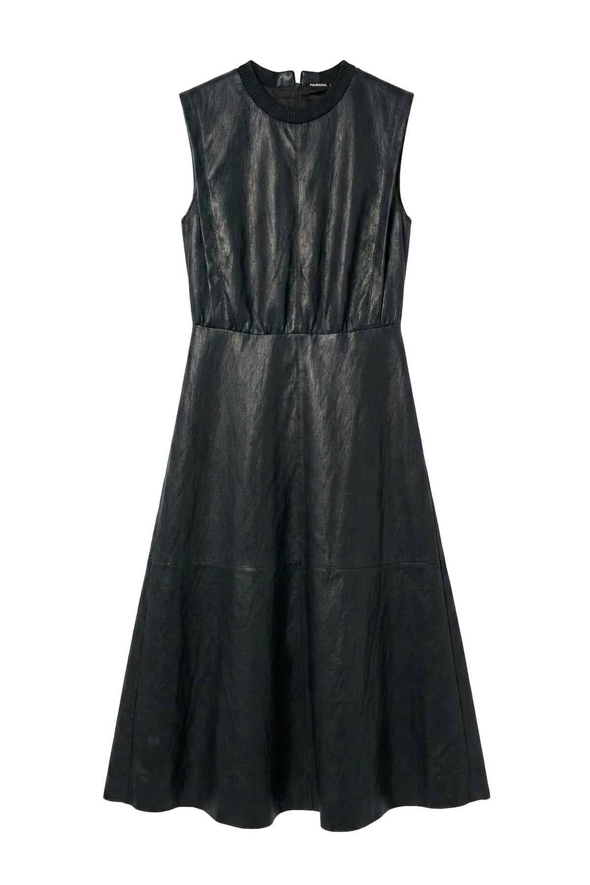 VESTIDO FOURSOUL MIDI ECOPELE — FS26210230
