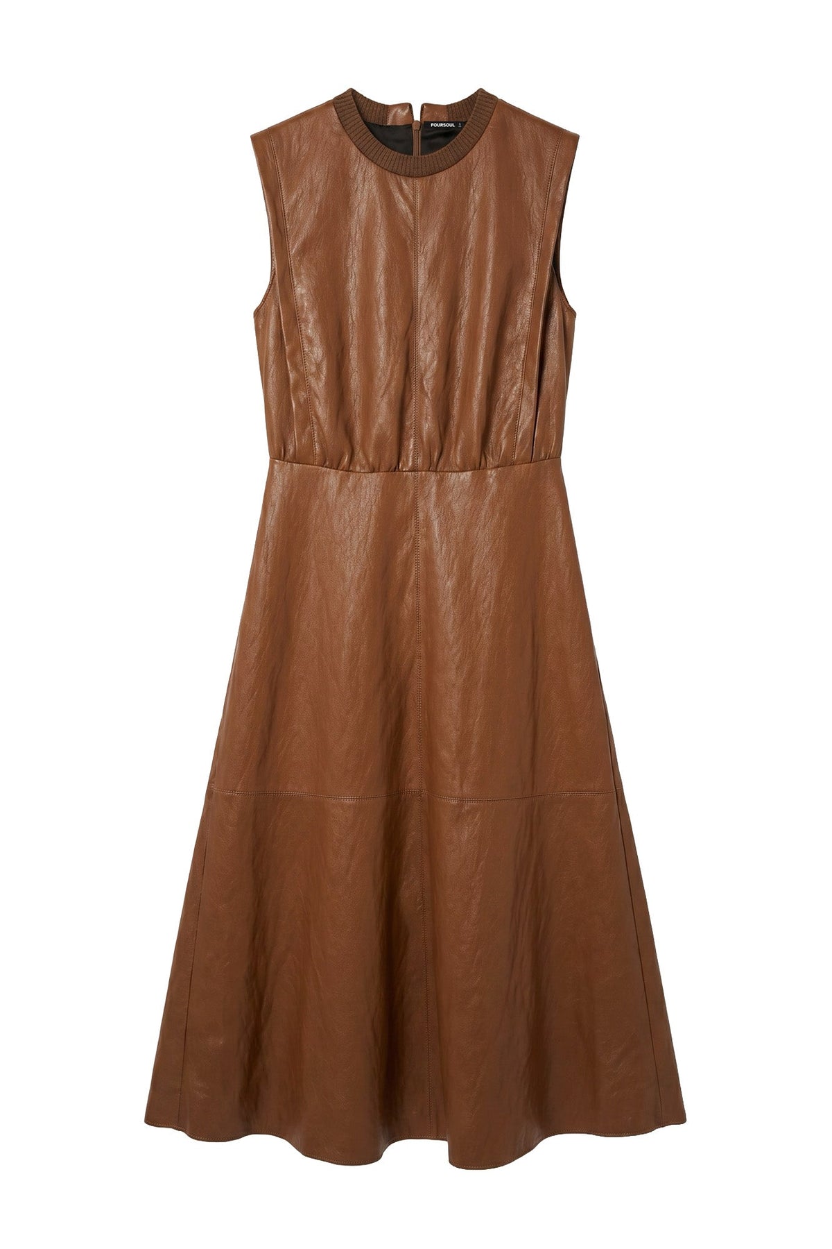 VESTIDO FOURSOUL MIDI ECOPELE — FS26210230