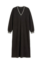 VESTIDO FOURSOUL MALHA MIDI — Castanho