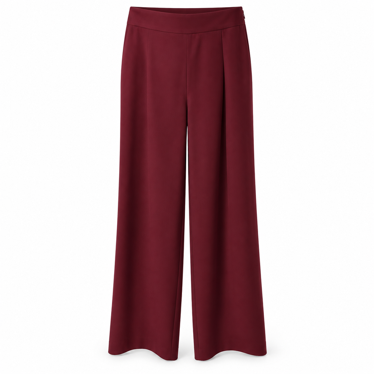 CALÇA FOURSOUL PANTALONA FECHO LATERAL em bordeaux — imagem ilustrativa gerada por IA