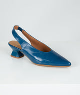 SAPATO SMLL SEMI-ABERTO MODELO PONTIAGUDO SALTO IRREGULAR - Carla Valente