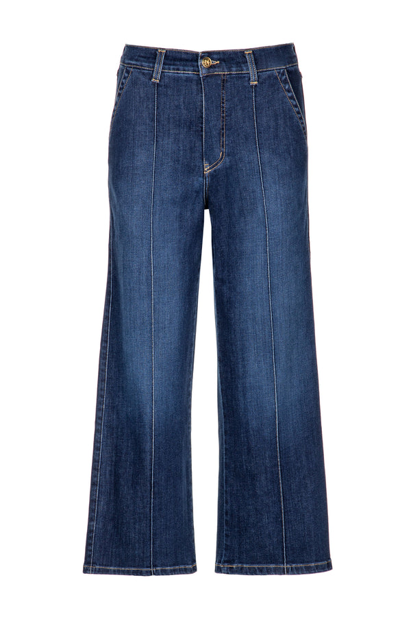 CULOTTE LIBERJEANS WIDE LEG COM APLICAÇ - Carla Valente