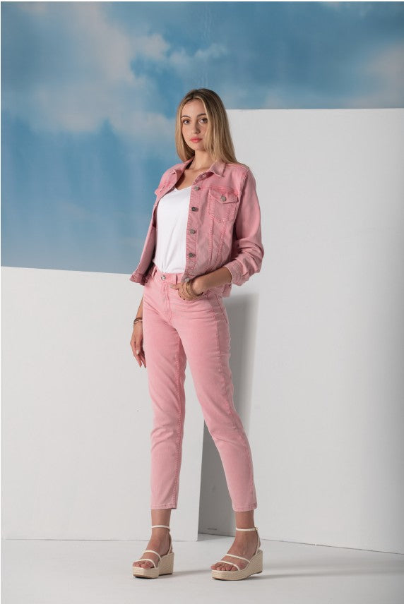CALÇA LIBERJEANS MOM FIT SARJA - Carla Valente