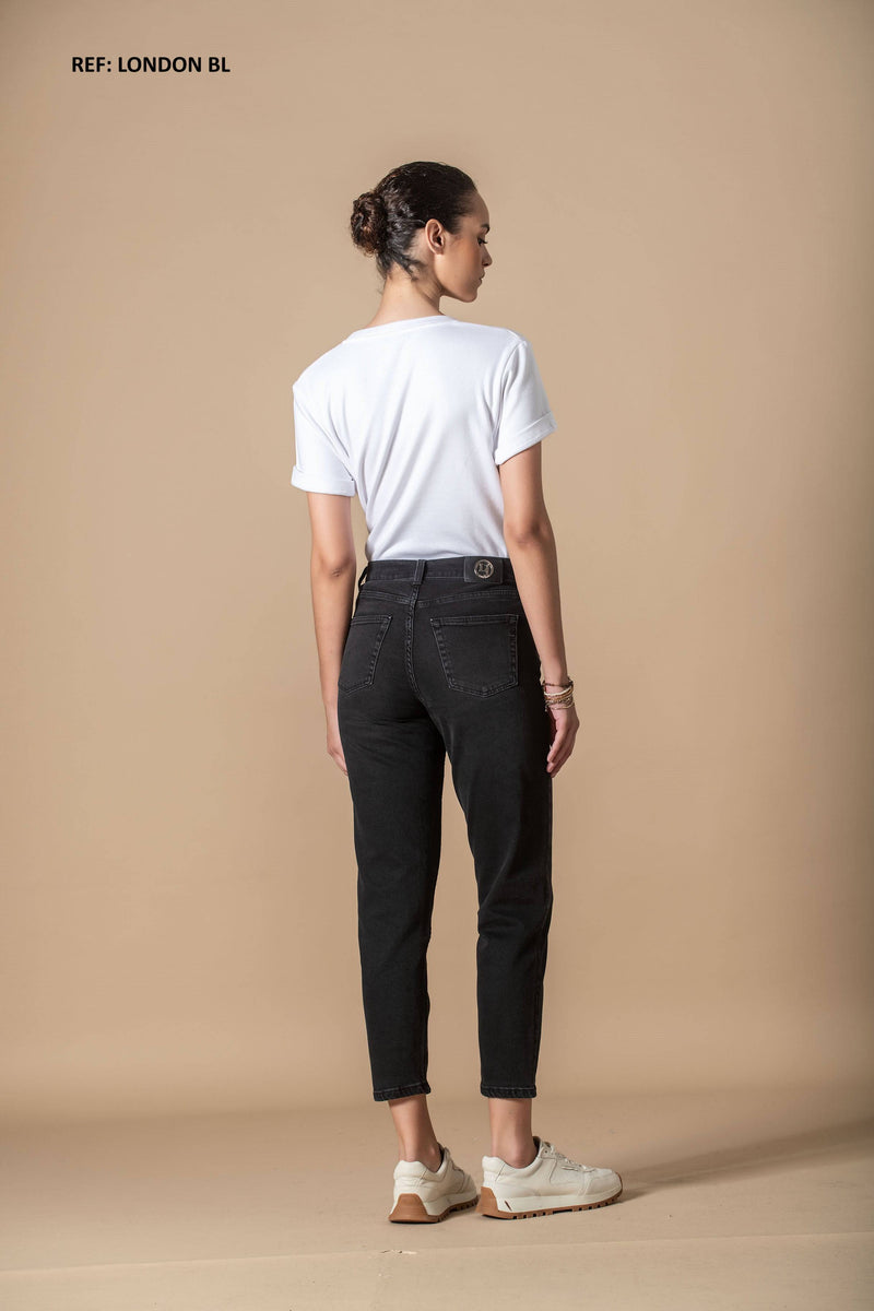 CALÇA LIBERJEANS MOM FIT LONDON BL